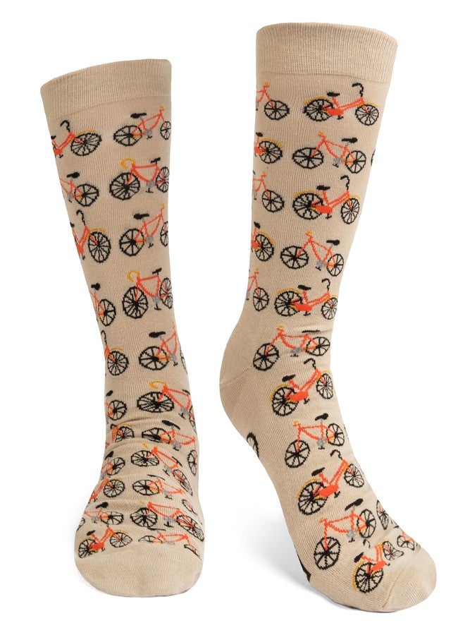 Lavley Born to Bike Socks - Funny Cycling Socks for Men and Women - Novelty Gift for Cyclists and Riders Who Love Outdoor Sports - One Size Fits Most - Image 3